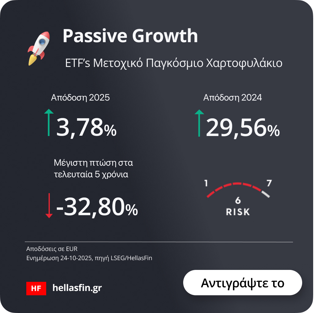 Passive Growth Χαρτοφυλάκιο